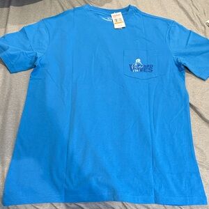 NEW WITH TAGS Vineyard Vines Vibrant Blue Men's Basketball Shirt SZ S
